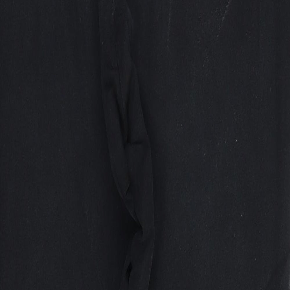 pre worn Womens Black Sweatpants Trousers Size 12 L28 in