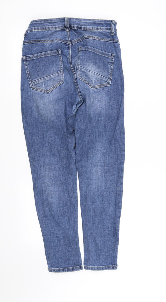 pre worn Womens Blue Straight Jeans Size XS L30 in