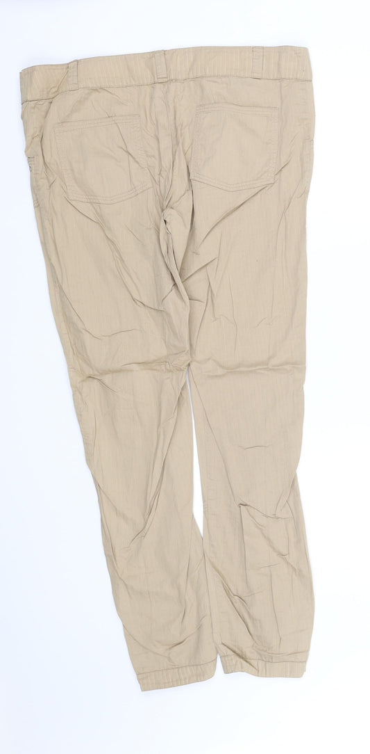pre worn Womens Beige Trousers Size L L32 in