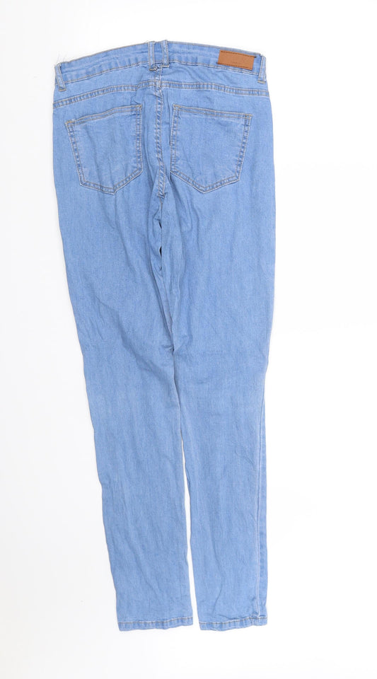 basic deniem Womens Blue Trousers Size 12 L34 in
