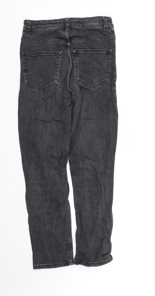 pre worn Womens Black Trousers Size 34 L29 in