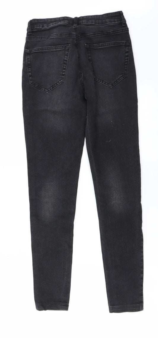 denim co Womens Beige Straight Jeans Size 8 L25 in