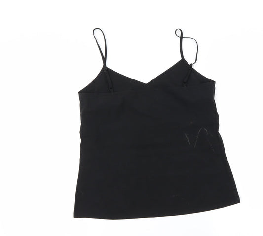Marks and Spencer Womens Black Basic T-Shirt Size 6