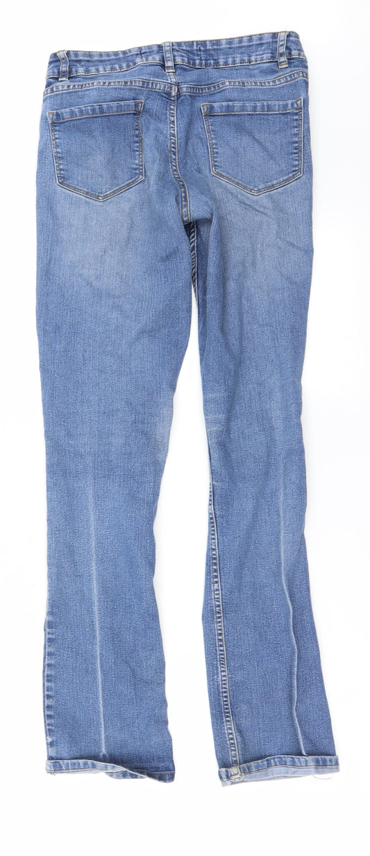 denim co Womens Blue Skinny Jeans Size 8 L27 in