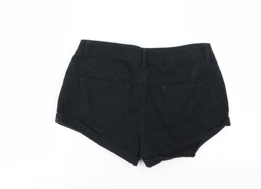 denim co Womens Beige Cut-Off Shorts Size 8