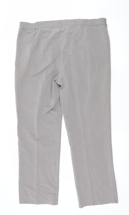 Bexleys Womens Grey Trousers Size 38 in L27 in