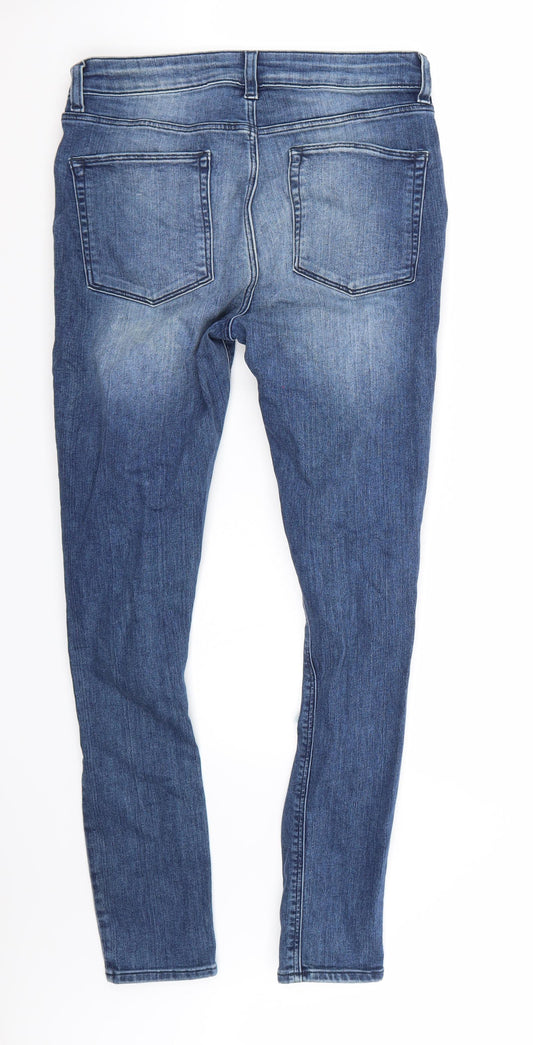 Preworn Womens Blue Skinny Jeans Size 32 L29 in