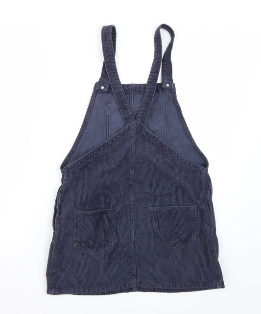 Topshop Womens Blue Dungaree One-Piece Size 8