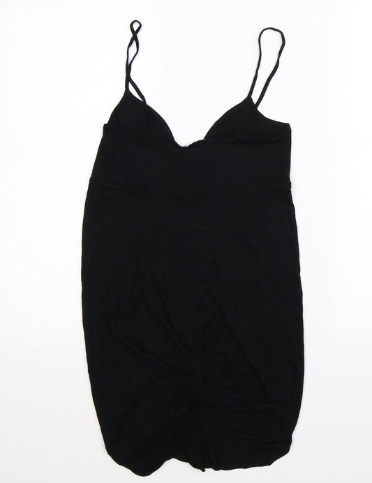 Topshop Womens Black Basic Tank Size 10