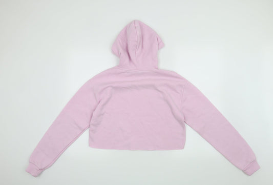Topshop Womens Purple Pullover Hoodie Size 10