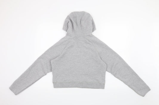 USA Pro Girls Grey Pullover Hoodie Size 13 Years