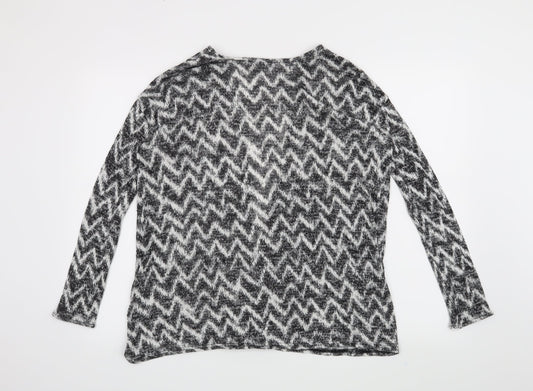 H&M Womens Black Cardigan Jumper Size XS