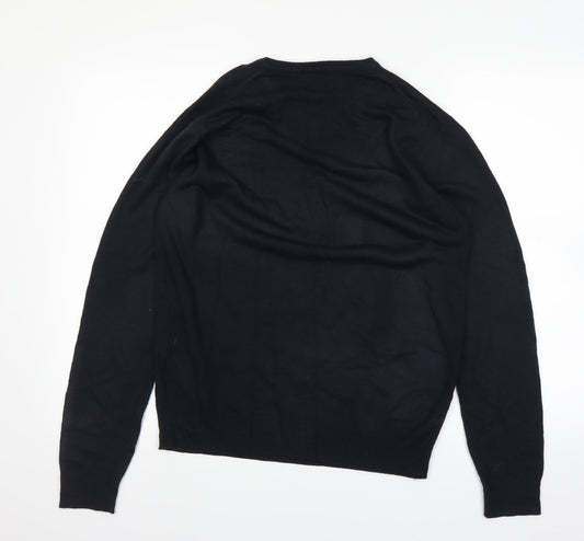EWM Mens Blue Pullover Jumper Size S
