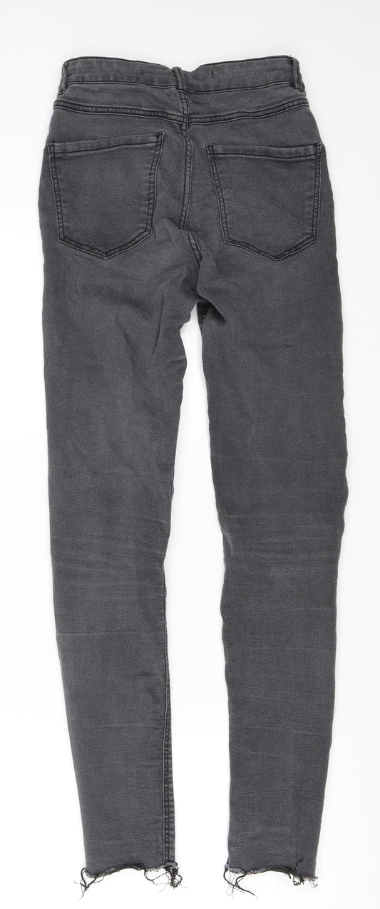 Zara Womens Black Skinny Jeans Size 24 in L28 in