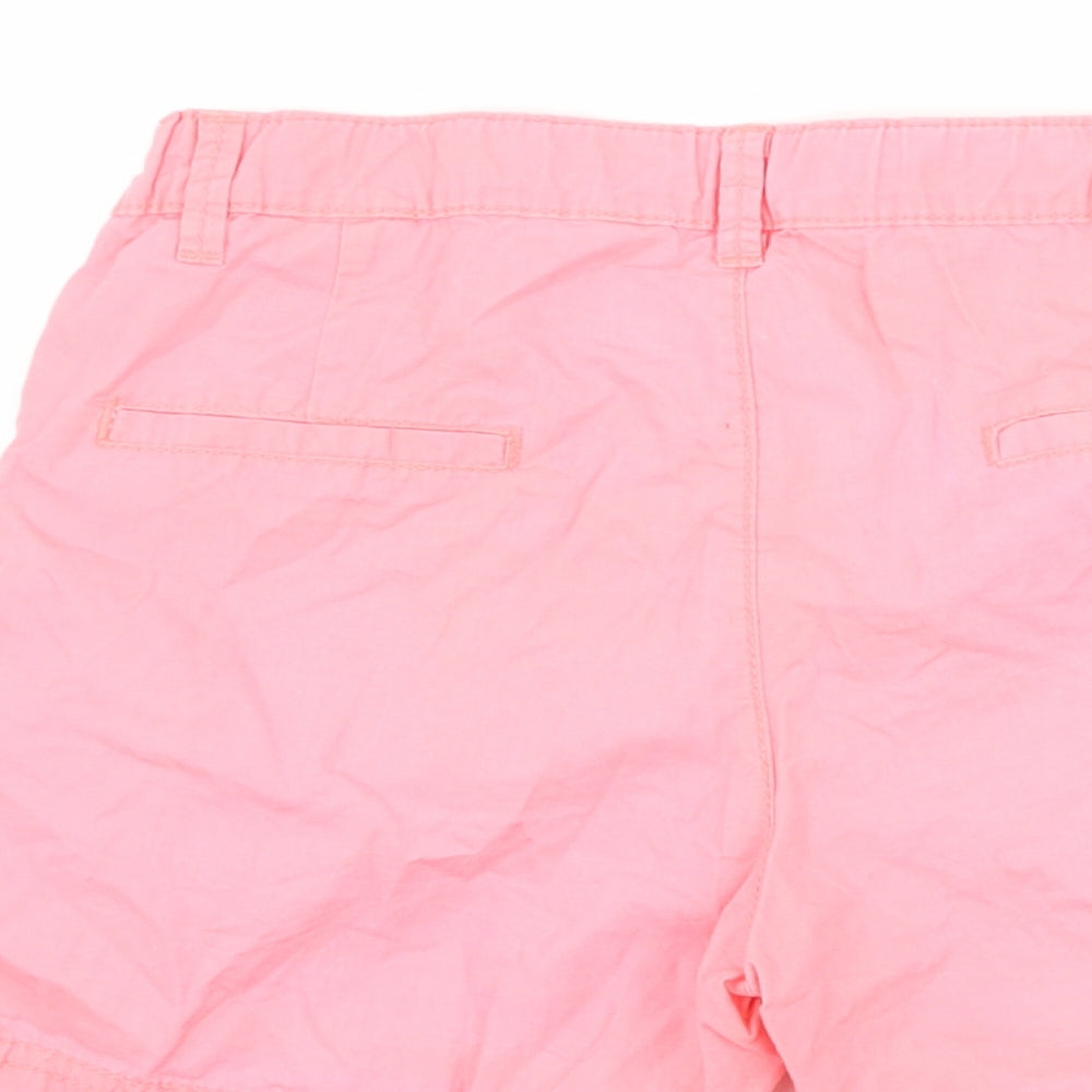 H&M Girls Pink Cargo Shorts Size 9-10 Years