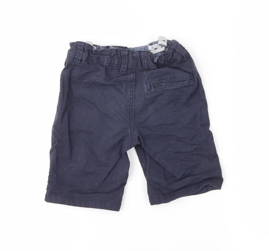 Denim & Co. Boys Blue Chino Shorts Size 4-5 Years