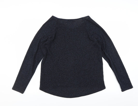 Oasis Womens Blue Pullover Jumper Size M
