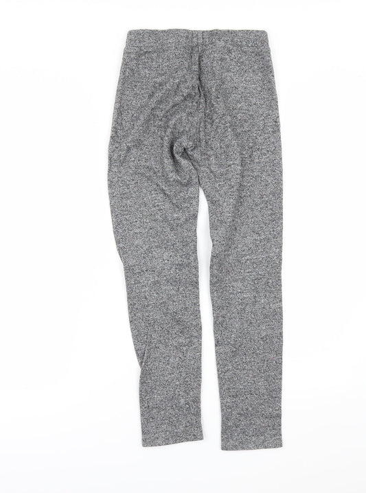H&M Girls Grey Cargo Trousers Size 11 Years