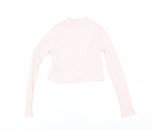 Very Girls Pink Basic T-Shirt Size 11-12 Years