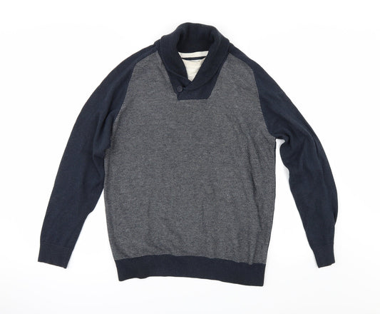 NEXT Mens Black Pullover Jumper Size M