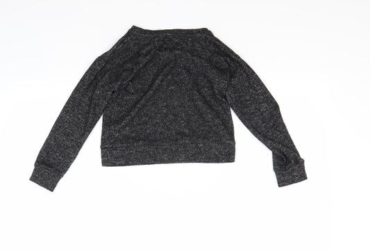 TU Girls Grey Pullover Sweatshirt Size 6 Years - Unicorn