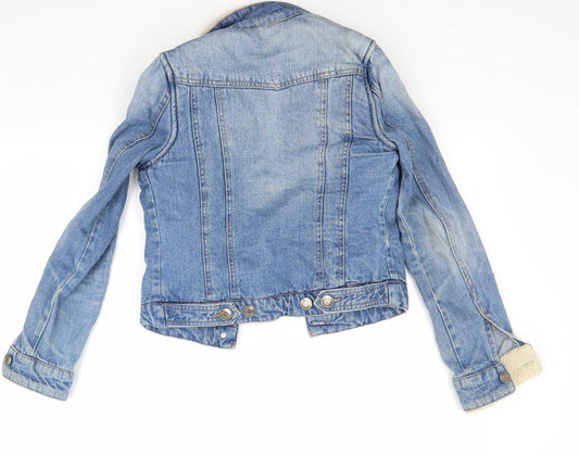 Primark Womens Blue Jacket Coat Size 6