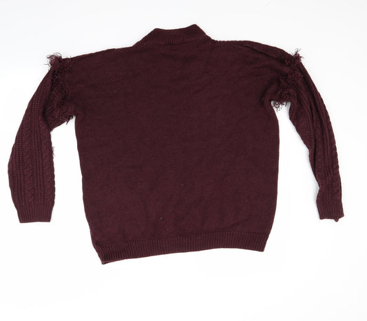 Select Womens Red Pullover Jumper Size 20