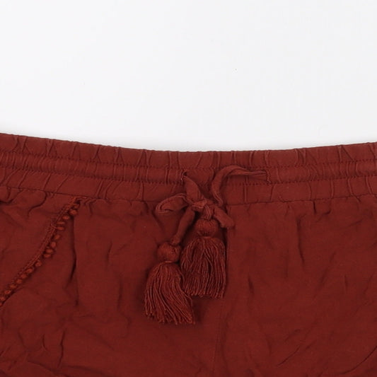 Atmosphere Womens Red Hot Pants Shorts Size 10