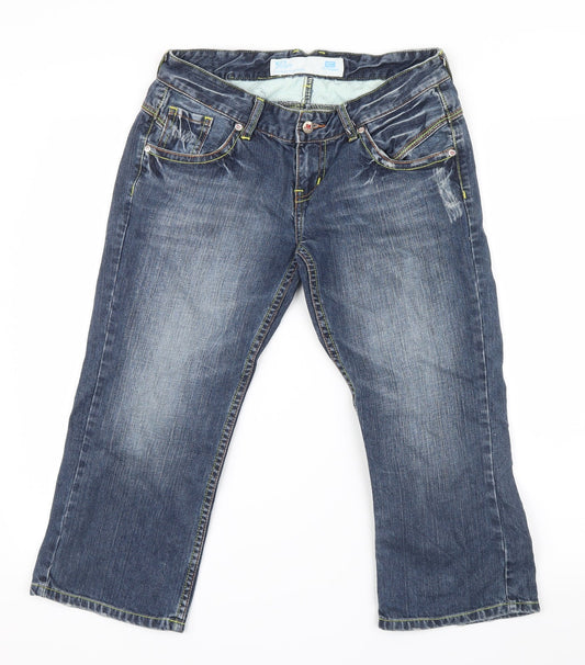 Cropp Mens Blue Denim Cropped Jeans Size 30 in L20 in