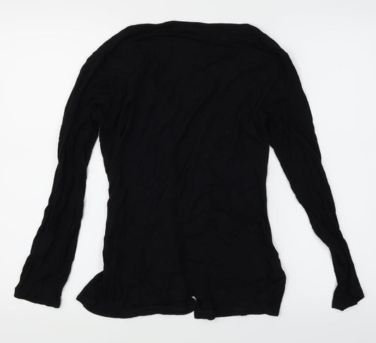 KOKO Womens Black Cardigan Jumper Size L