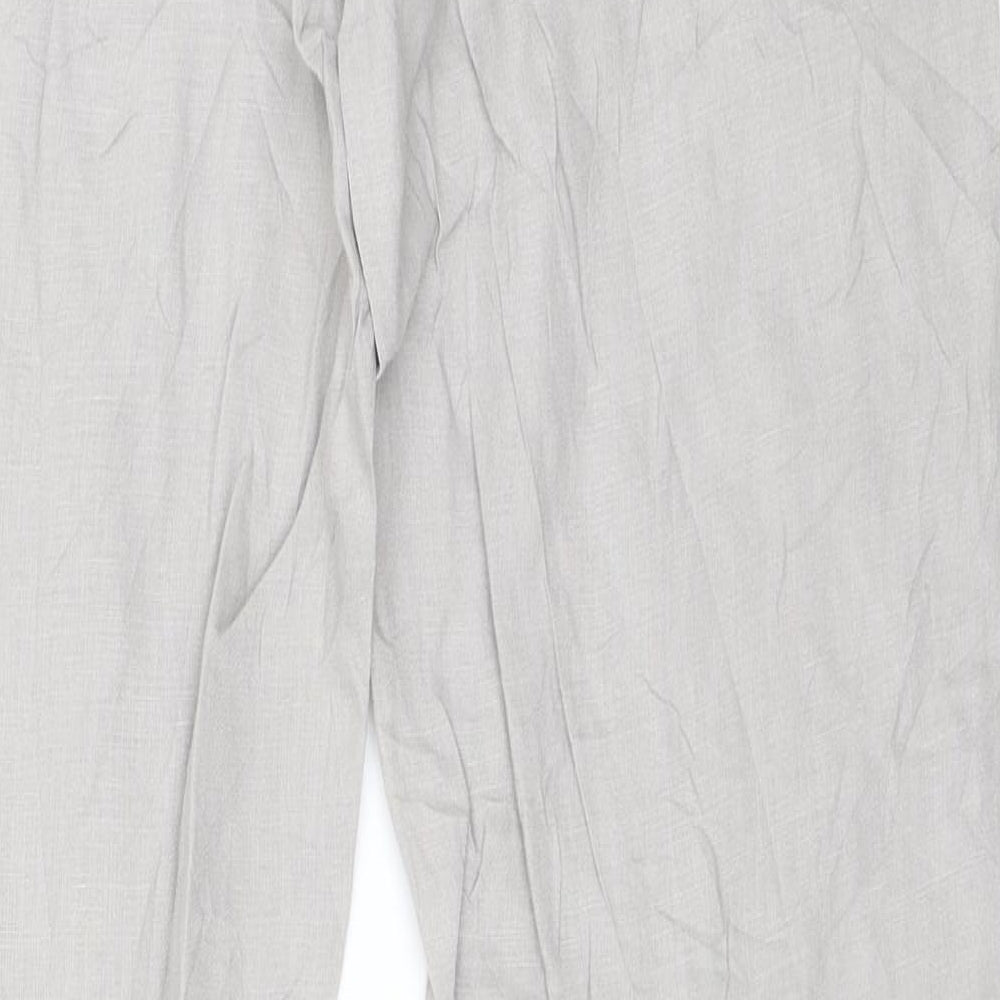 H&M Womens Beige Trousers Size 50 L33 in