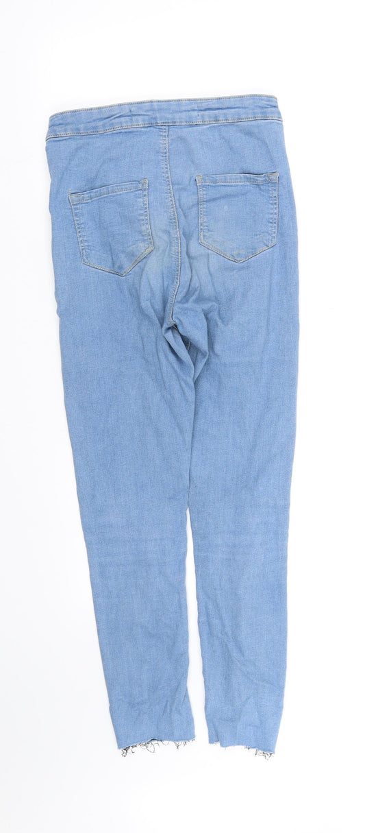 pre worn Womens Blue Trousers Size 8 L28 in