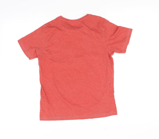 George Boys Red Basic T-Shirt Size 10 Years