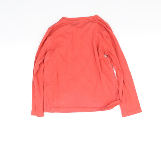 Nutmeg Boys Red Basic T-Shirt Size 7 Years