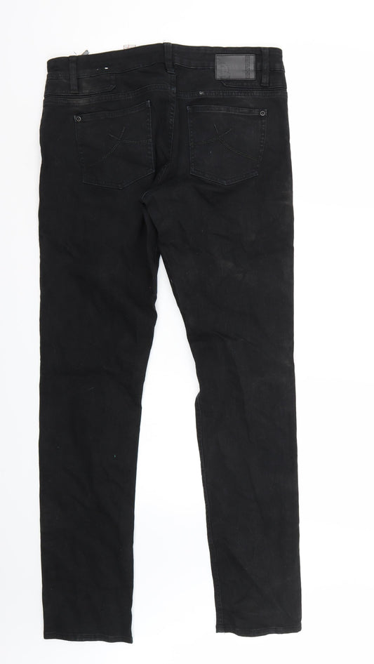 St oliver Womens Black Straight Jeans Size 38 L34 in