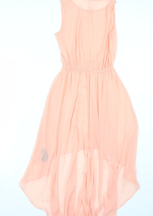 FOREVER 21 Womens Pink A-Line Size S