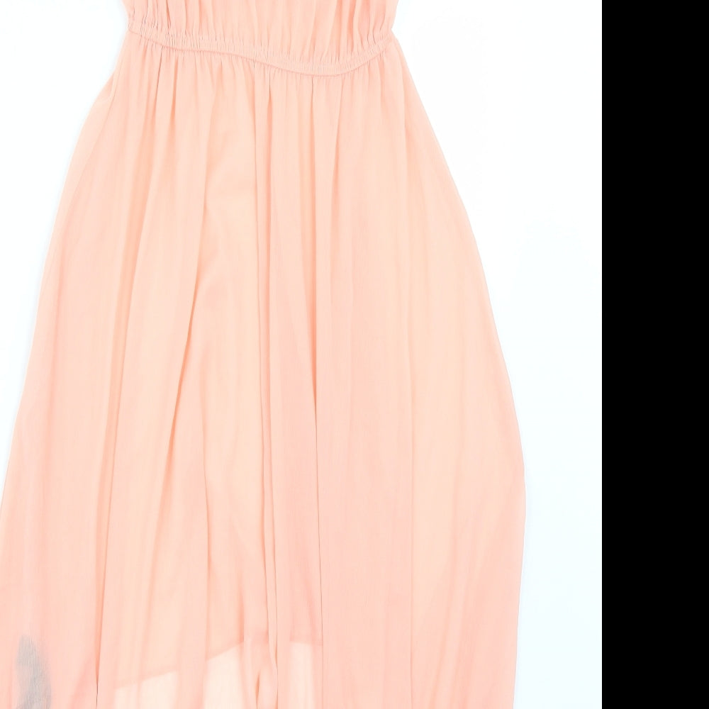 FOREVER 21 Womens Pink A-Line Size S