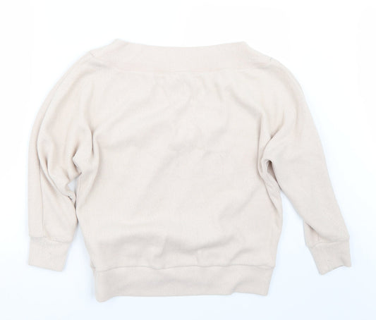 Newlook Womens Beige Pullover Jumper Size S