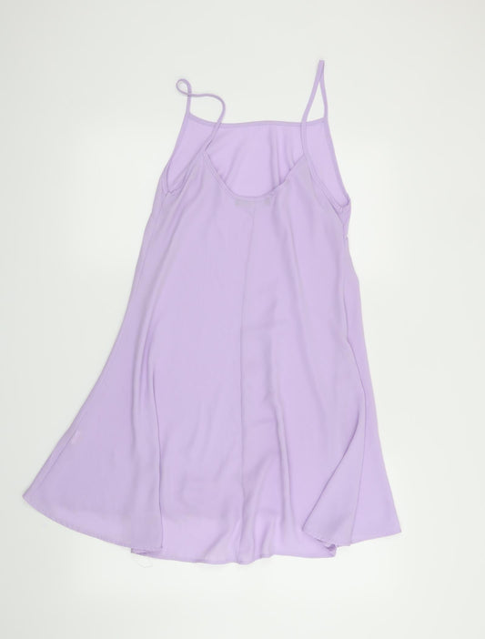 Atmosphere Womens Purple A-Line Size 12