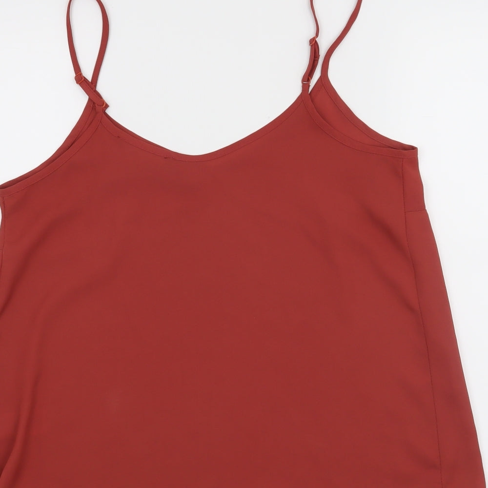 Atmosphere Womens Orange Camisole Tank Size 10