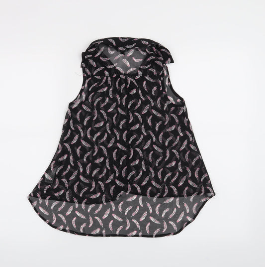 Candy Couture Girls Black Camisole Tank Size 9 Years