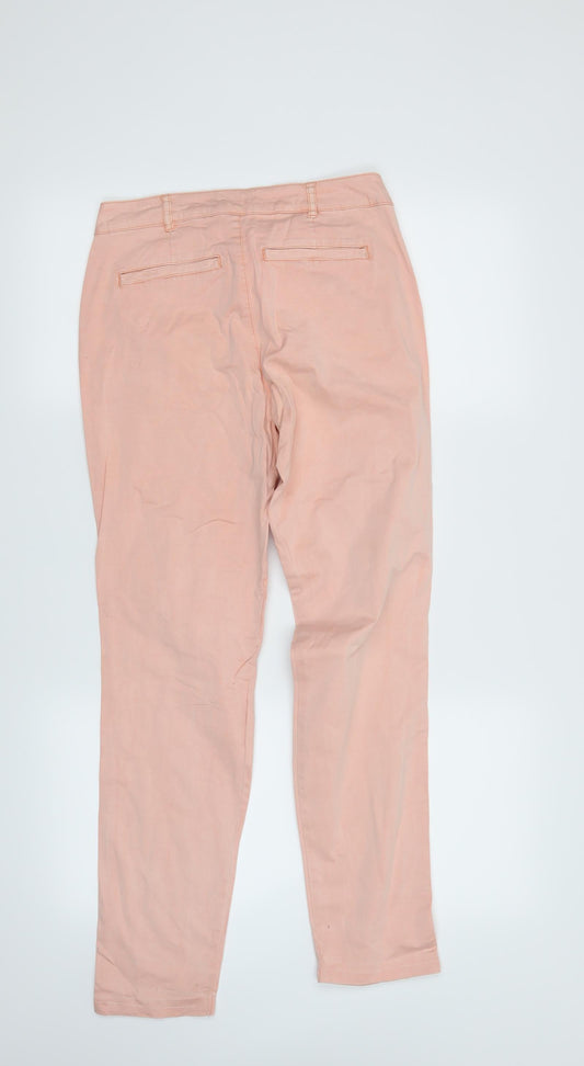 Redoute Womens Pink Trousers Size 8 L28.5 in