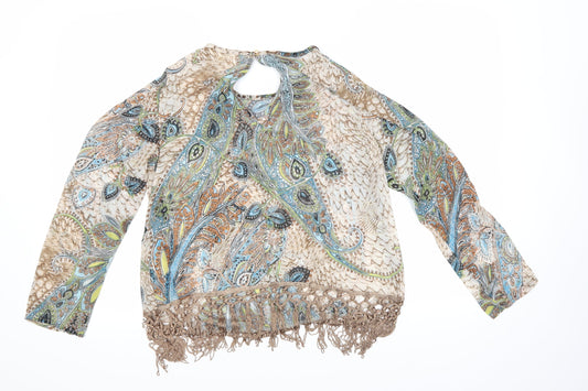 Minimum Womens Multicoloured Paisley Basic Blouse Size S