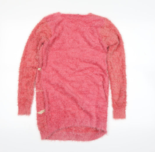 silverswan Womens Red Pullover Jumper Size S
