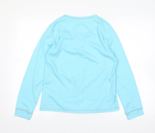 cortesoftia Womens Blue Pullover Jumper Size M