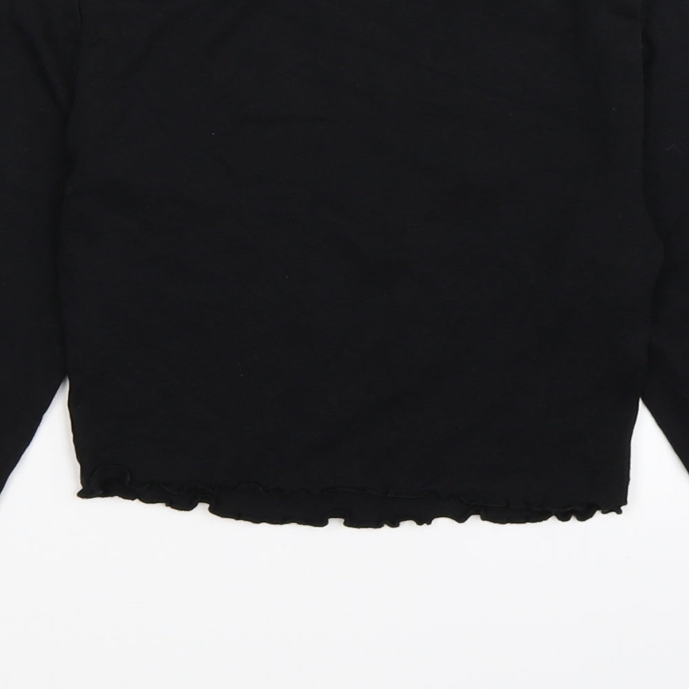 Divided Womens Black Basic T-Shirt Size S - life's good