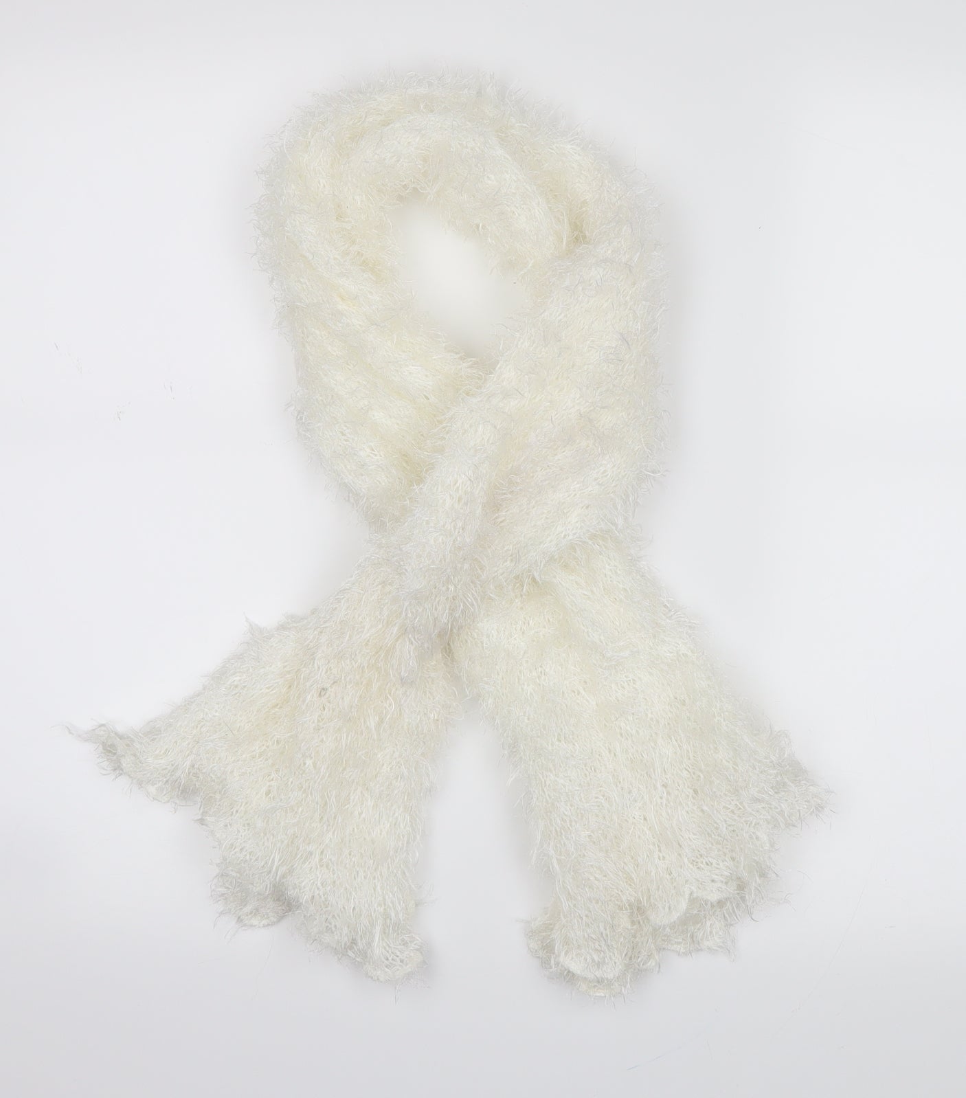 no brand White Scarf