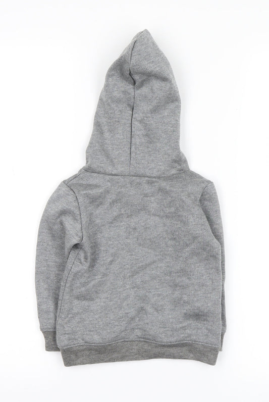 Back view of Grey jumper, size 18-24, Months