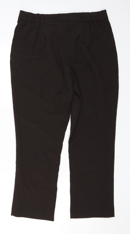 Marisota Womens Brown Trousers Size 32 in L25 in