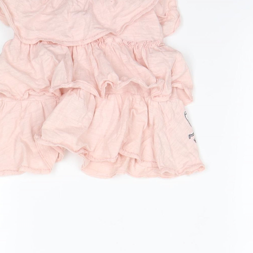 mek Girls Pink Trapeze & Swing Size 6-9 Months